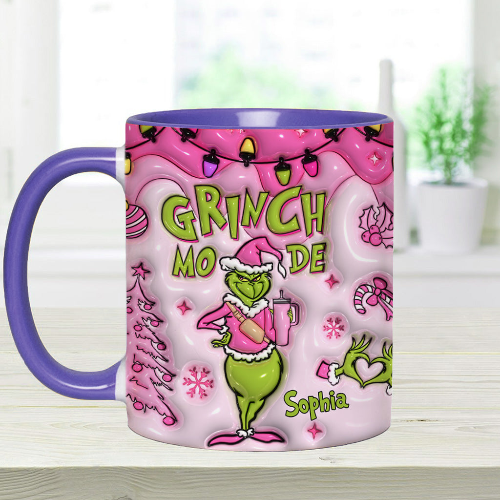 Mode On - Personalized Stole Christmas Accent Mug