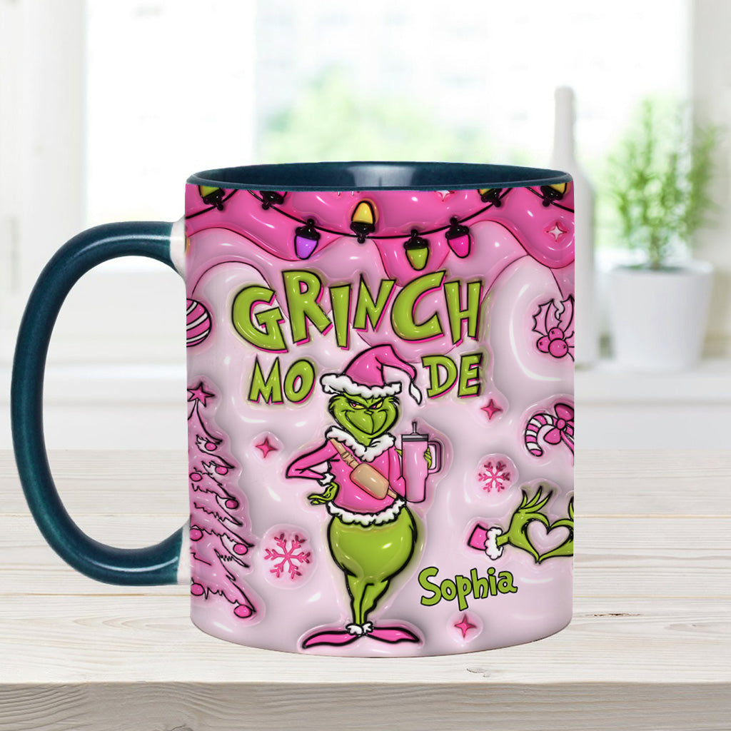 Mode On - Personalized Stole Christmas Accent Mug