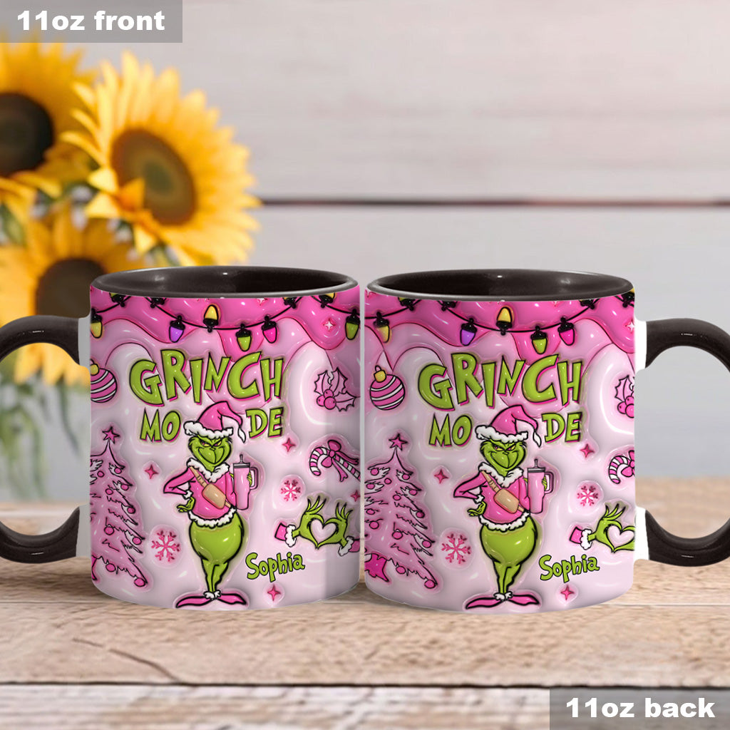 Mode On - Personalized Stole Christmas Accent Mug