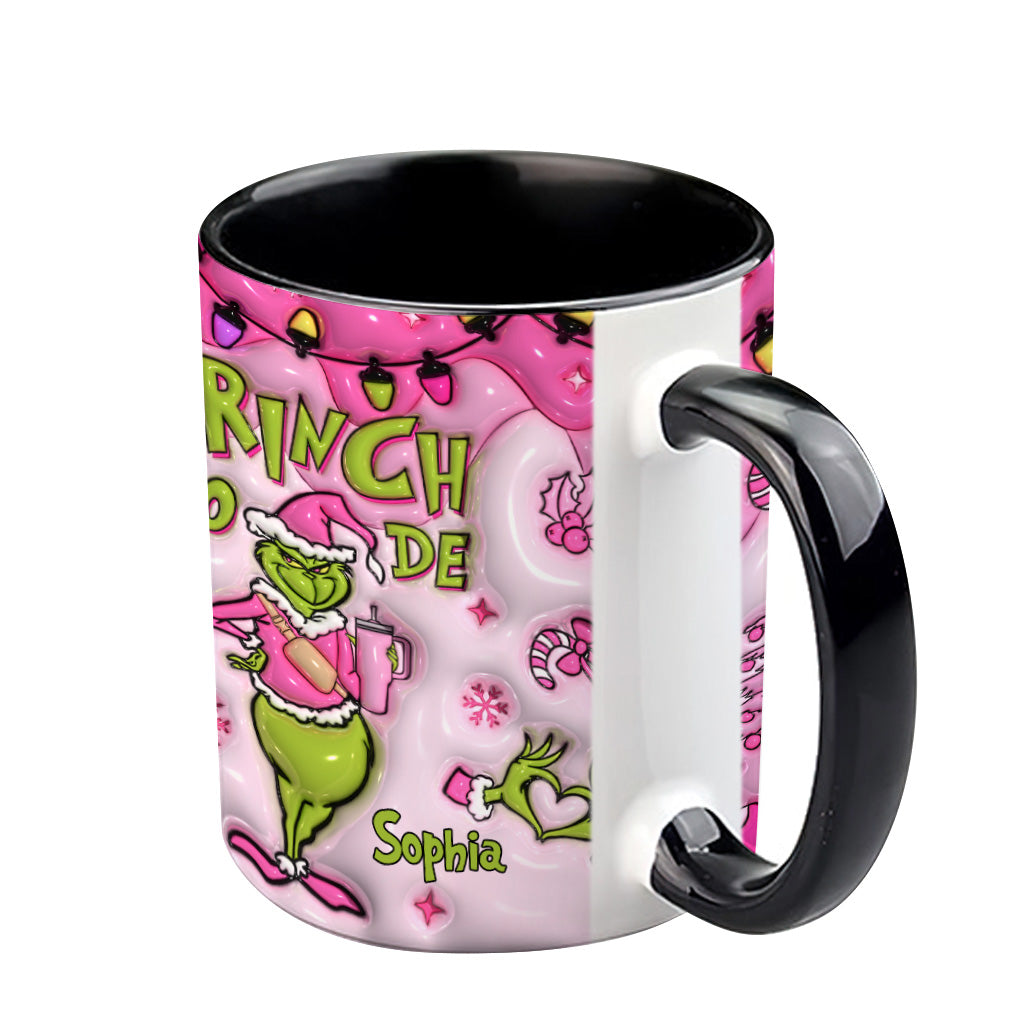 Mode On - Personalized Stole Christmas Accent Mug