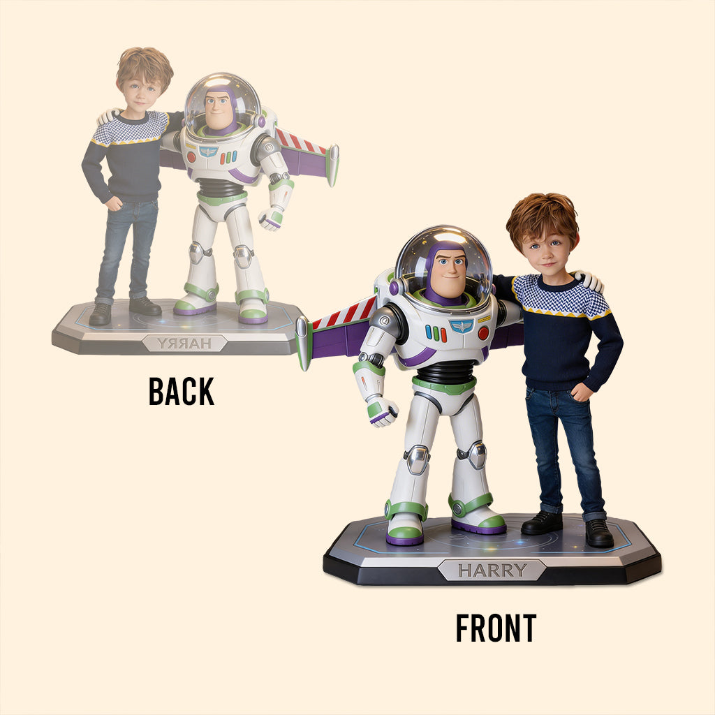 Asian Boy's Friend - Personalized Movie For Kids Custom Shaped Acrylic Plaque