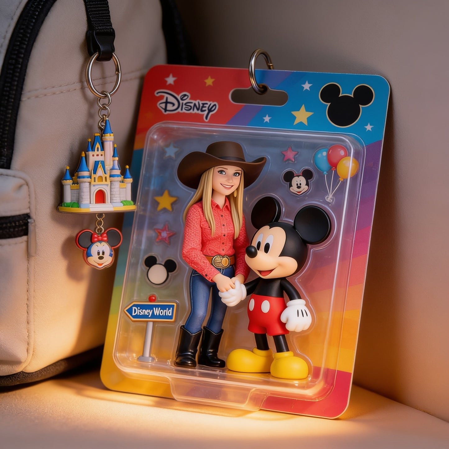 Friends - Personalized Mouse Keychain