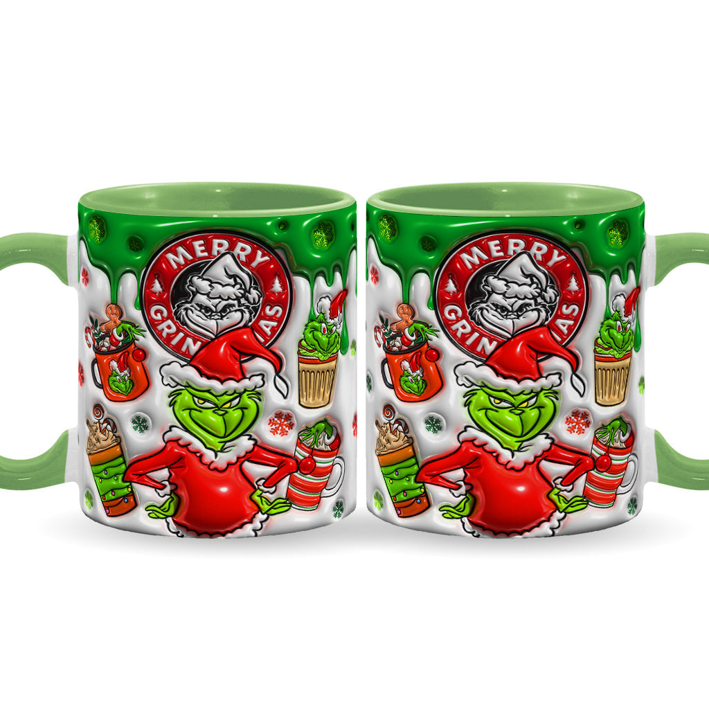 Joyeux Grinchmas - Mug décoratif « Noël volé »