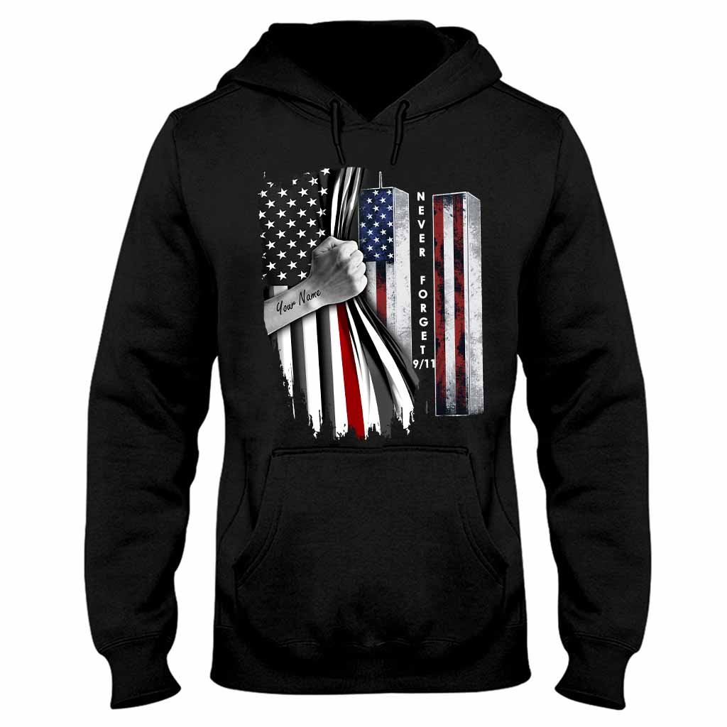 N'oubliez jamais - T-shirt et sweat à capuche personnalisés pour pompiers