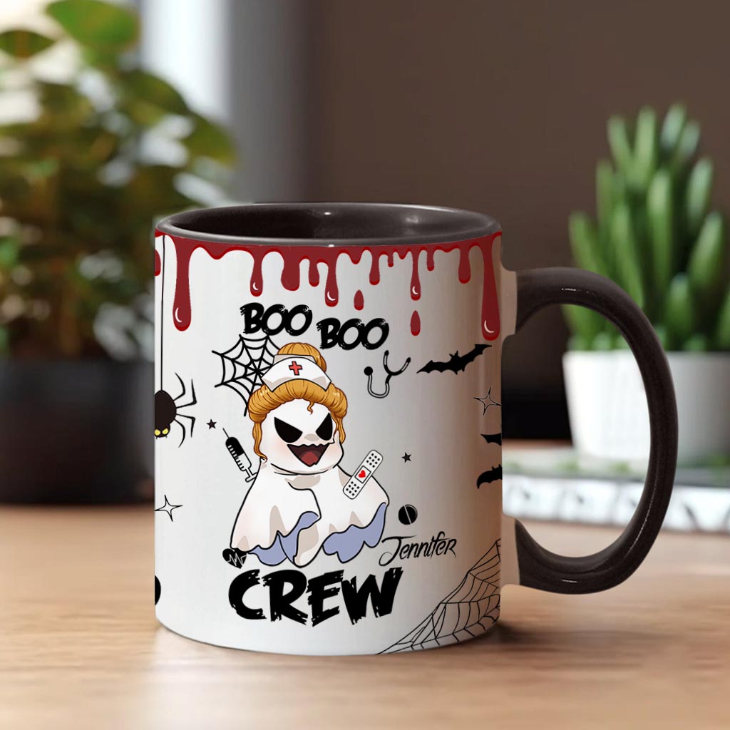 Mug personnalisé Boo Boo Crew - Thème infirmière