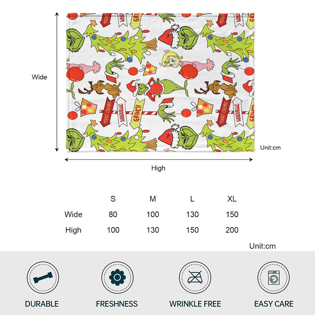 A Very Merry Christmas - Stole Christmas Blanket