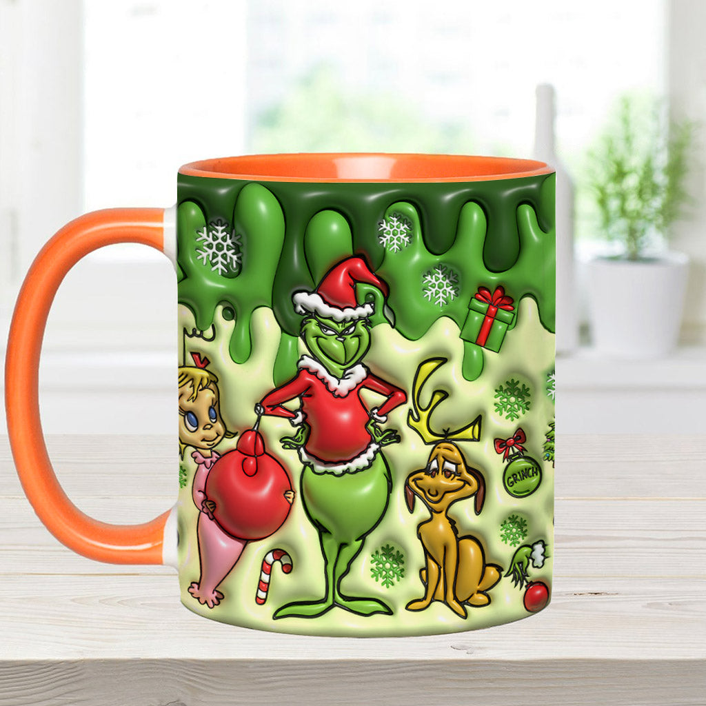 Joyeux Grinchmas - Mug décoratif « Noël volé »