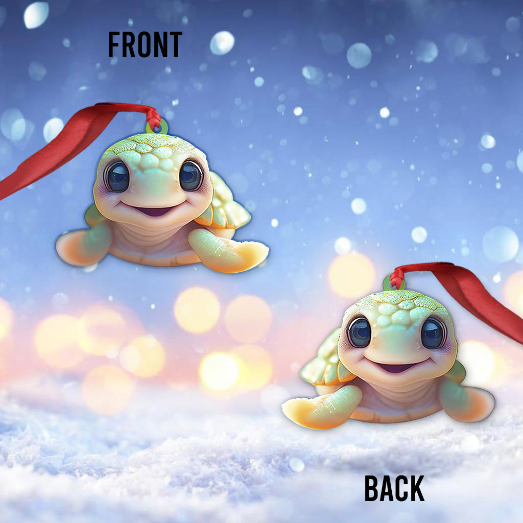 Love Turtles - Turtle Ornament