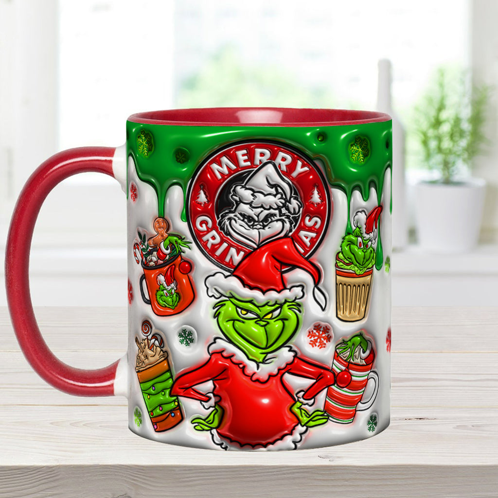 Joyeux Grinchmas - Mug décoratif « Noël volé »