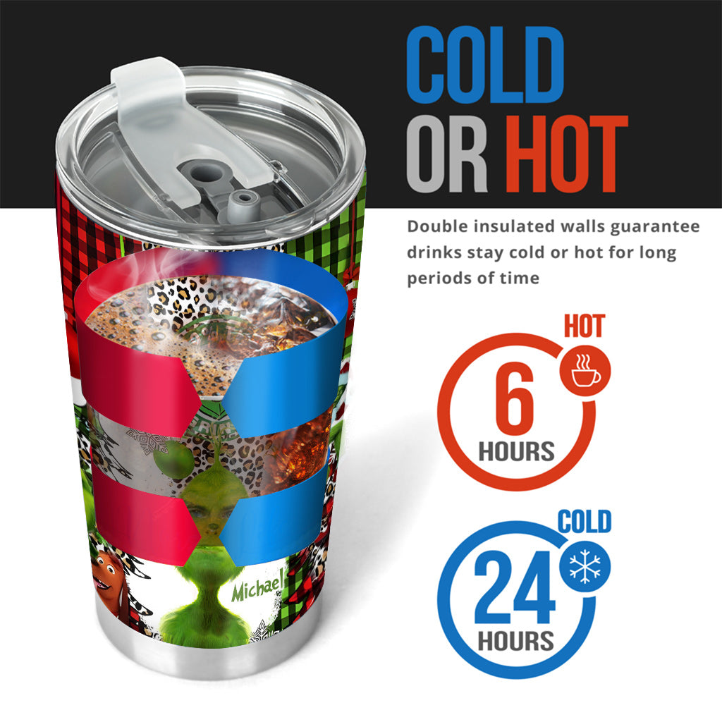 Joyeux Noël - Gobelet de Noël personnalisé avec étole