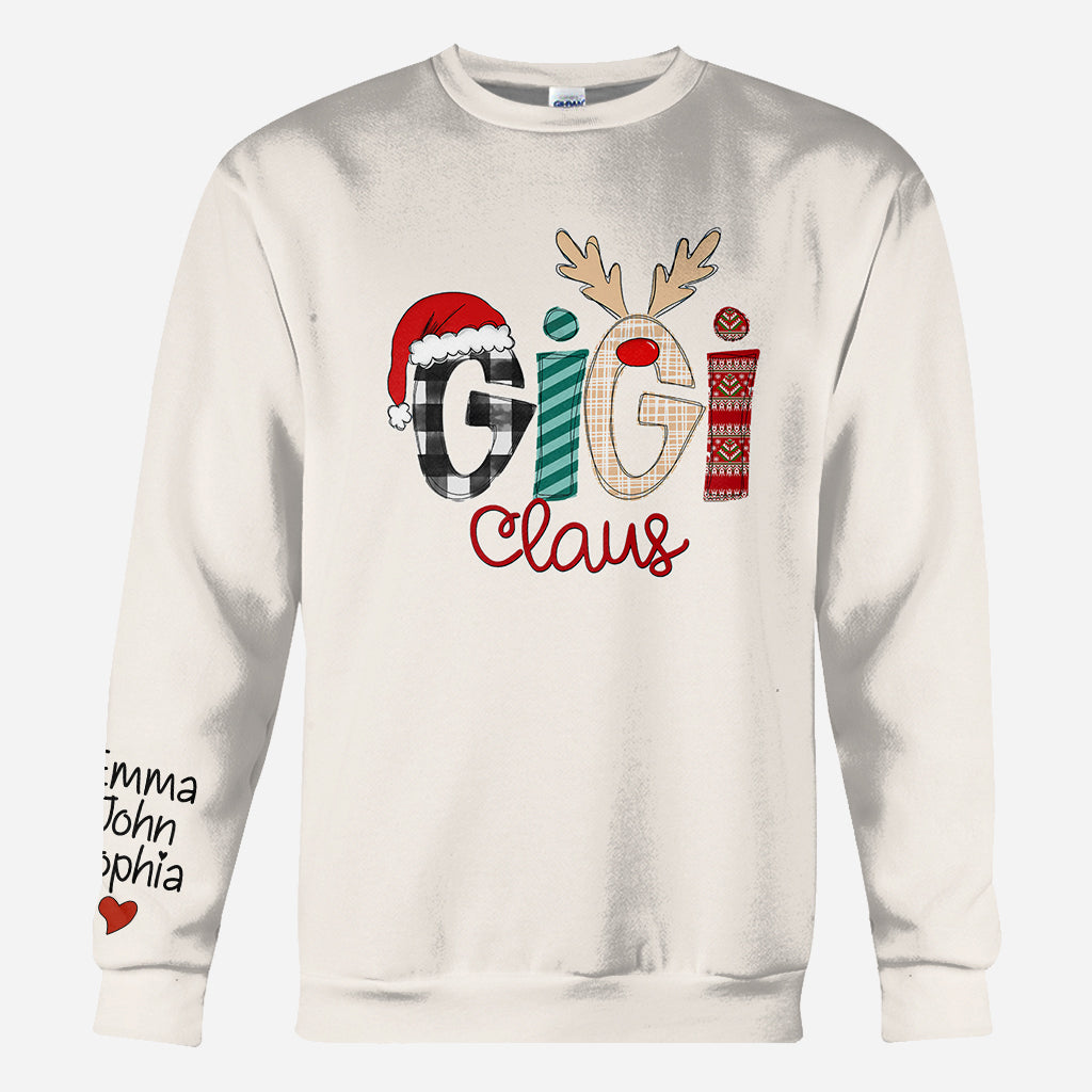 T-shirt personnalisé Gigi Claus - Grand-mère