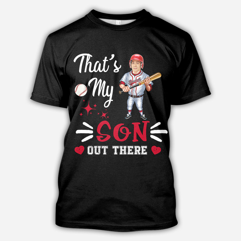 Mon joueur préféré - T-shirt de baseball personnalisé intégral
