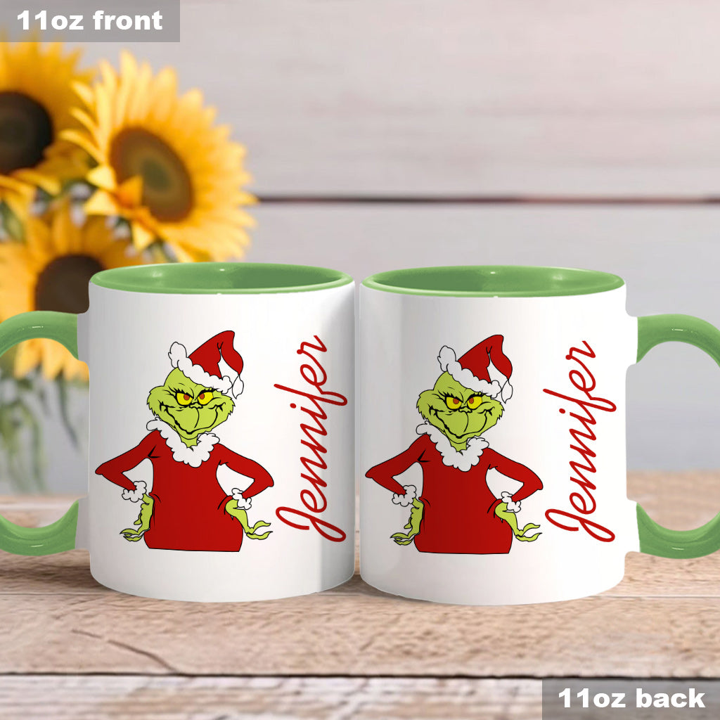 Je suis la méchante - Mug décoratif « J'ai volé Noël »