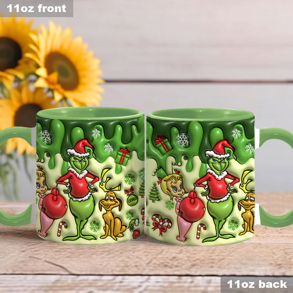 Joyeux Grinchmas - Mug décoratif « Noël volé »