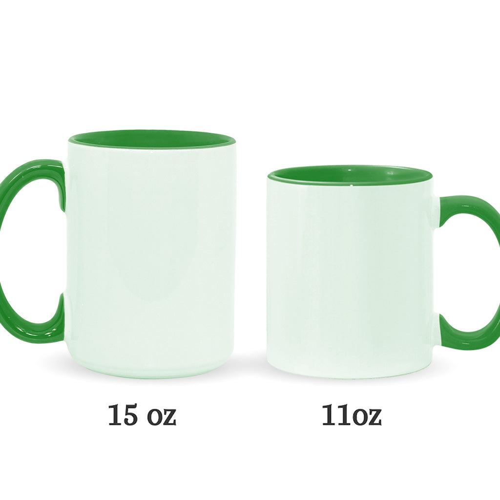 Green Mischief - Personalized Stole Christmas Accent Mug