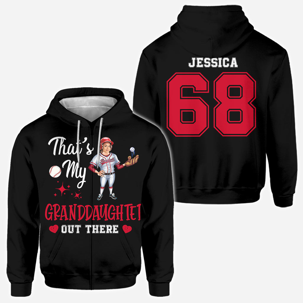 Mon joueur préféré - T-shirt de baseball personnalisé intégral