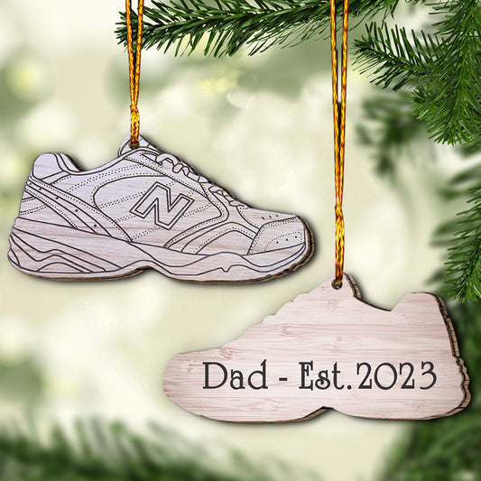 Chaussures de papa - Cadeau pour papa - Ornement personnalisé