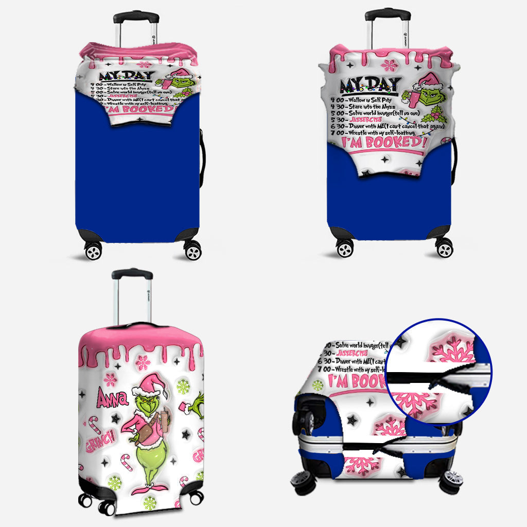 Je suis réservé(e) - Housse de valise personnalisée « Étole de Noël »