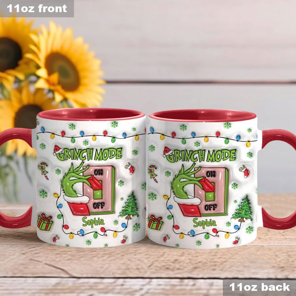 Mode Noël activé - Mug personnalisé avec étole de Noël