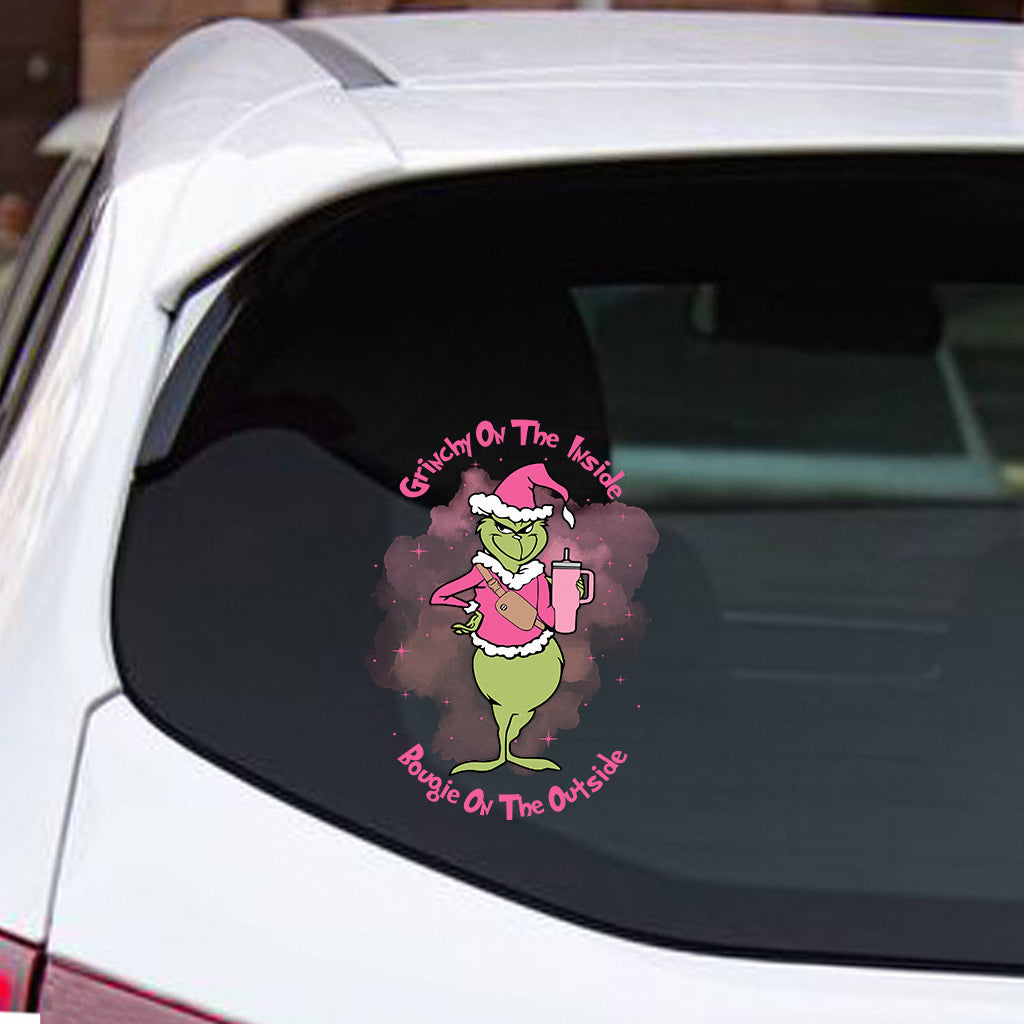 Grincheux à l'intérieur - Autocollant complet « Noël volé »