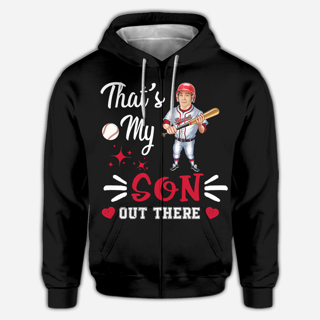 Mon joueur préféré - T-shirt de baseball personnalisé intégral