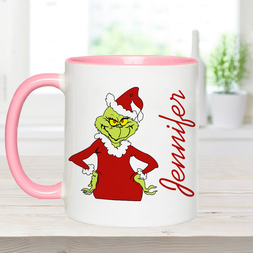 Je suis la méchante - Mug décoratif « J'ai volé Noël »