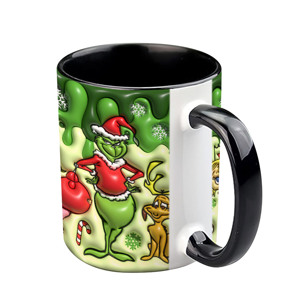 Joyeux Grinchmas - Mug décoratif « Noël volé »