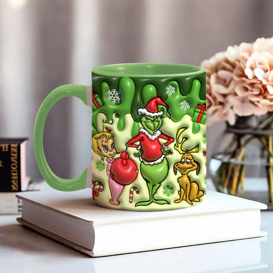 Joyeux Grinchmas - Mug décoratif « Noël volé »
