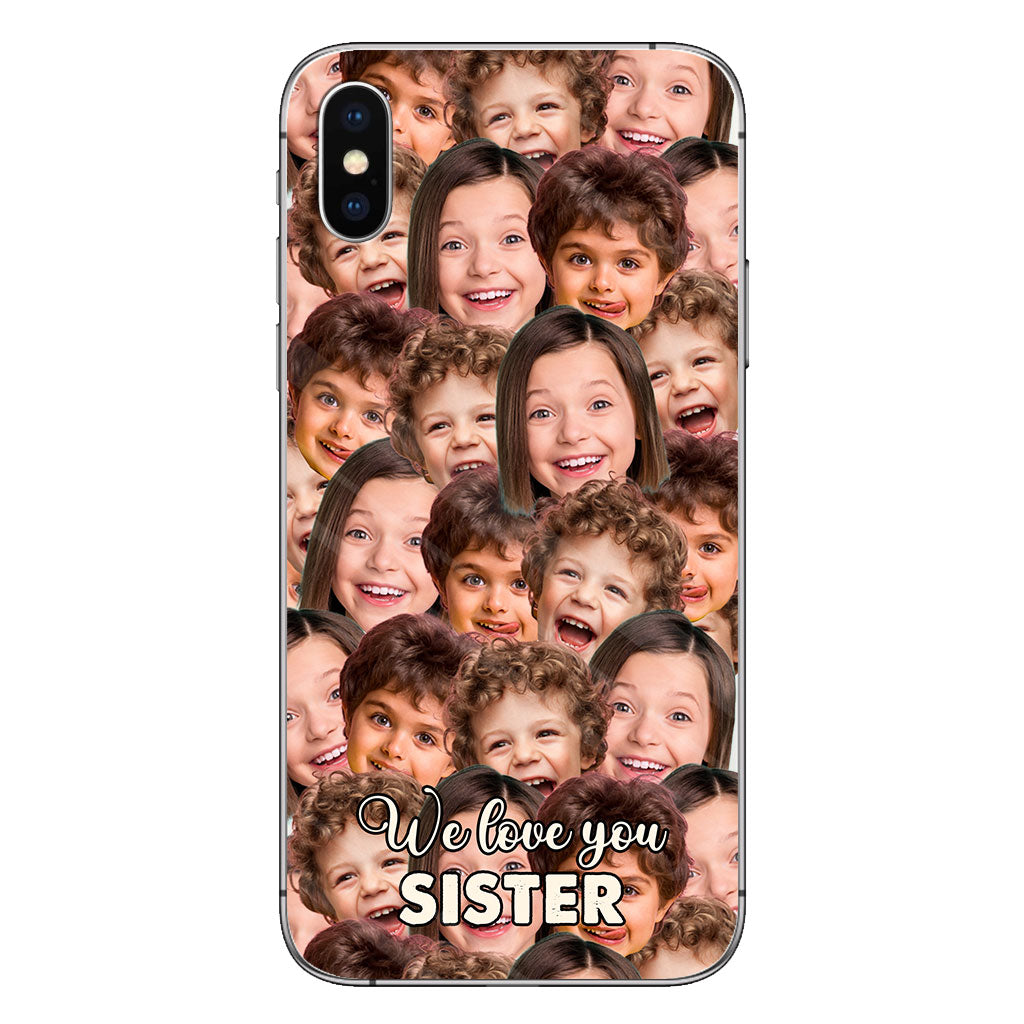 Je t'aime papa - Cadeau pour papa, grand-mère, grand-père, maman, oncle, tante, frère, sœur, fils, fille, petite-fille, petit-fils, mari, femme, petit ami, petite amie - Coque de téléphone personnalisée