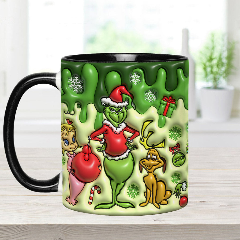 Joyeux Grinchmas - Mug décoratif « Noël volé »