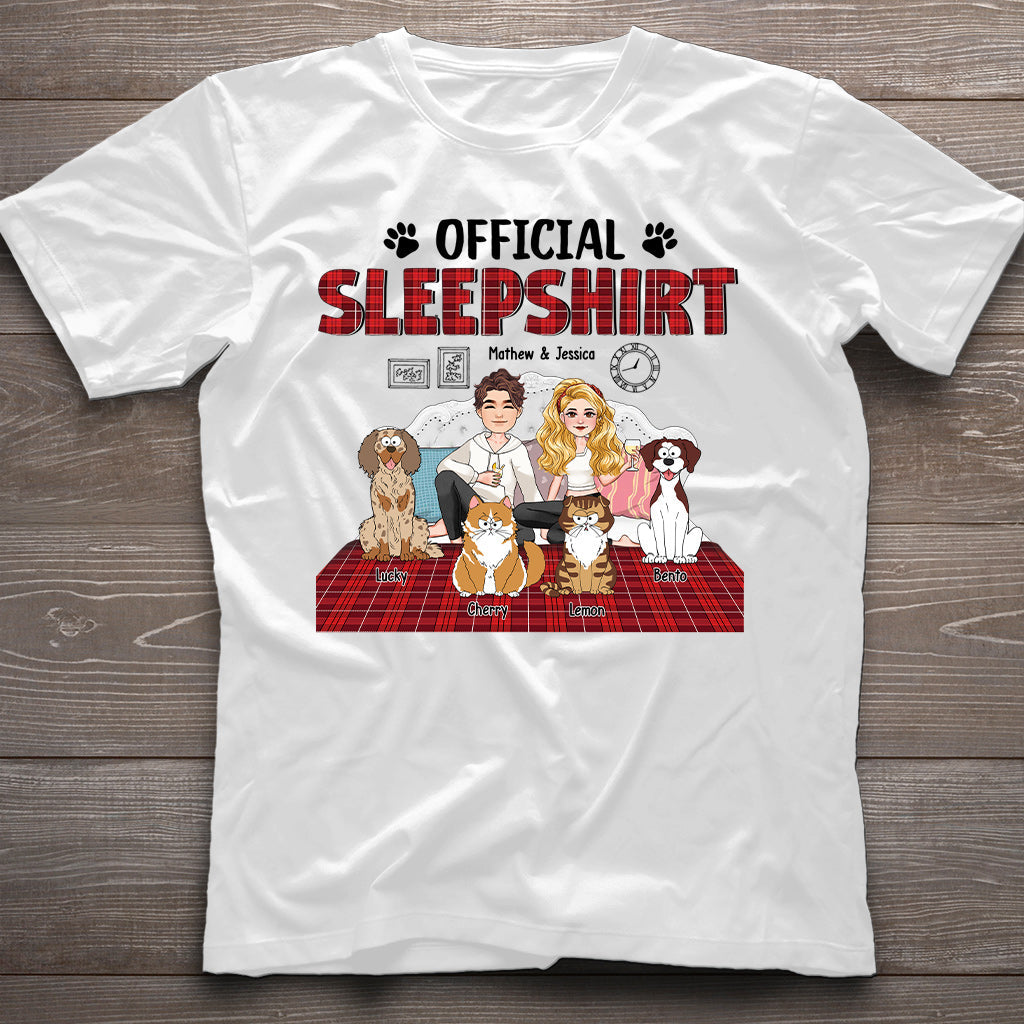 T-shirt et sweat à capuche officiels Sleepshirt - T-shirt et sweat à capuche personnalisés pour chien