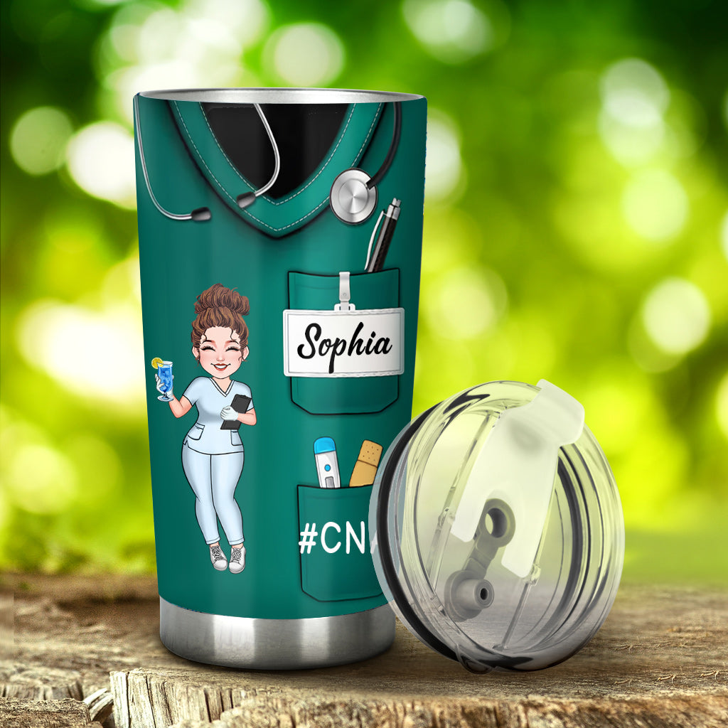 Informations sur les infirmières - Gobelet isotherme personnalisé pour infirmières