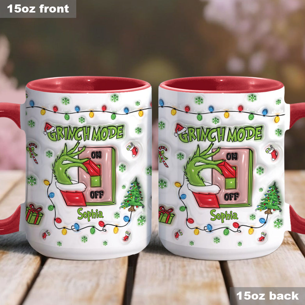 Mode Noël activé - Mug personnalisé avec étole de Noël