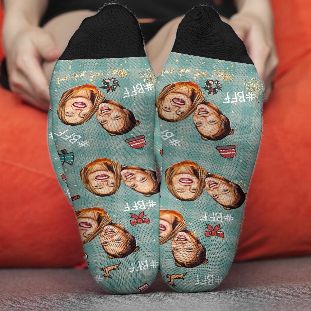 Chaussettes BFF - Chaussettes personnalisées pour meilleures amies