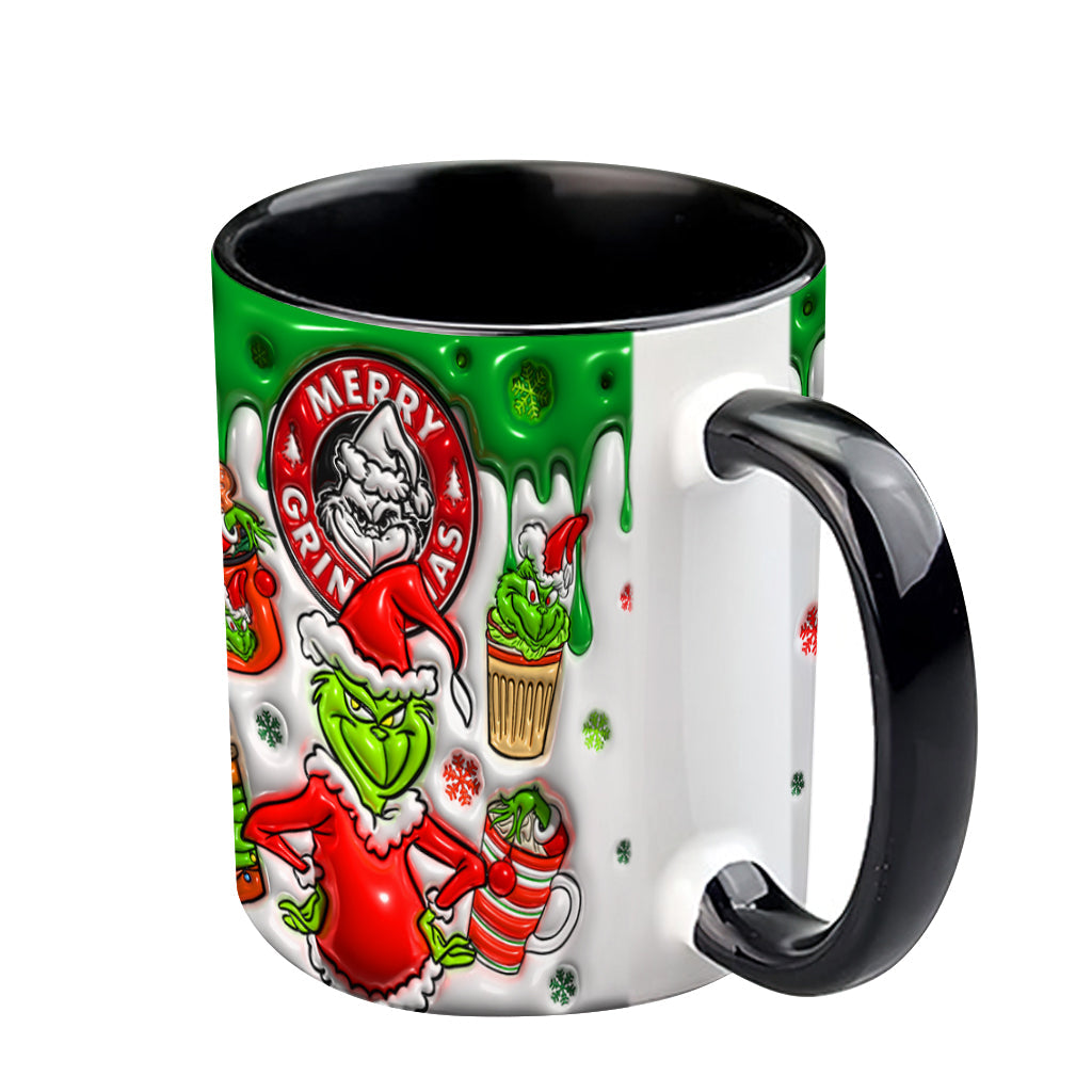 Joyeux Grinchmas - Mug décoratif « Noël volé »