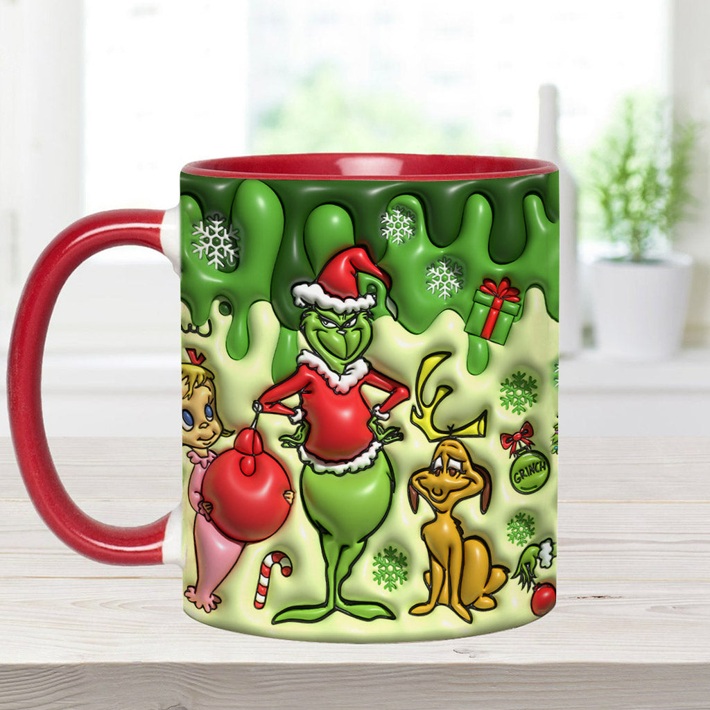 Joyeux Grinchmas - Mug décoratif « Noël volé »