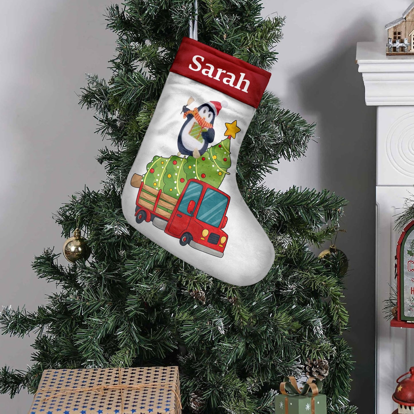 Merry Christmas - Personalized Family Christmas Stockings