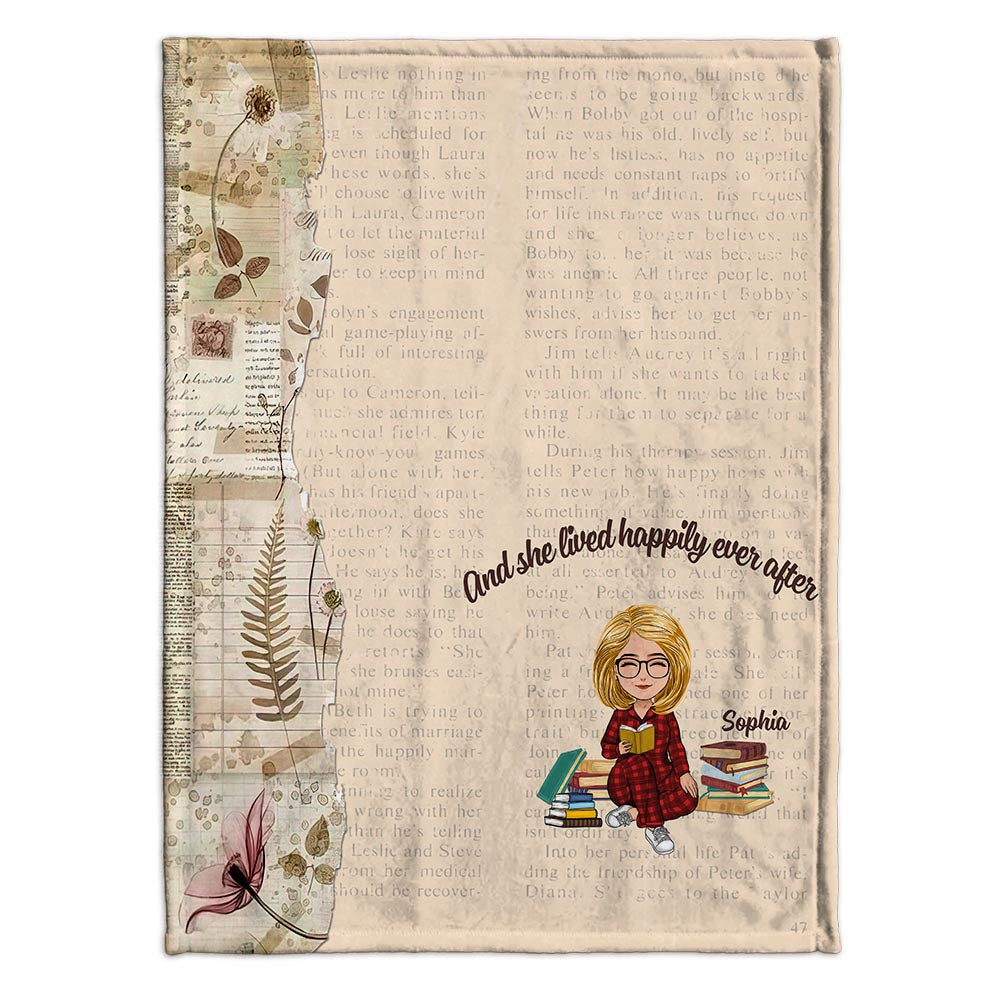 Voici ma couverture de lecture - Cadeau de lecture pour maman, fille, petite amie, épouse - Couverture personnalisée