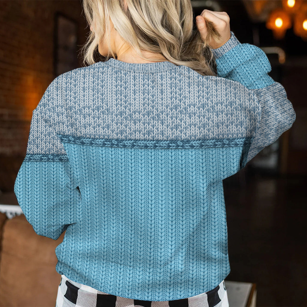 Best Grandma Ever - Personalized Grandma Ugly Sweater