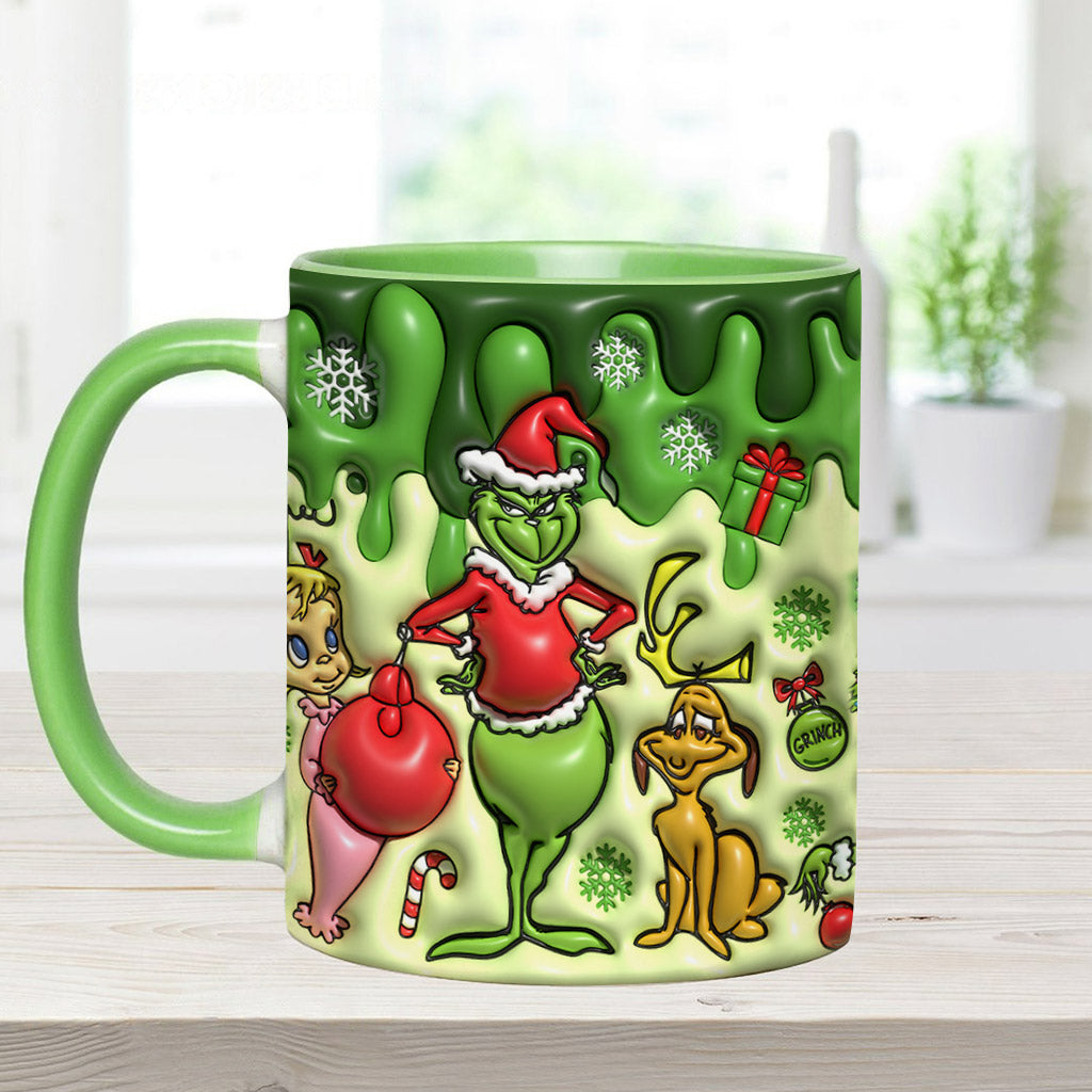 Joyeux Grinchmas - Mug décoratif « Noël volé »