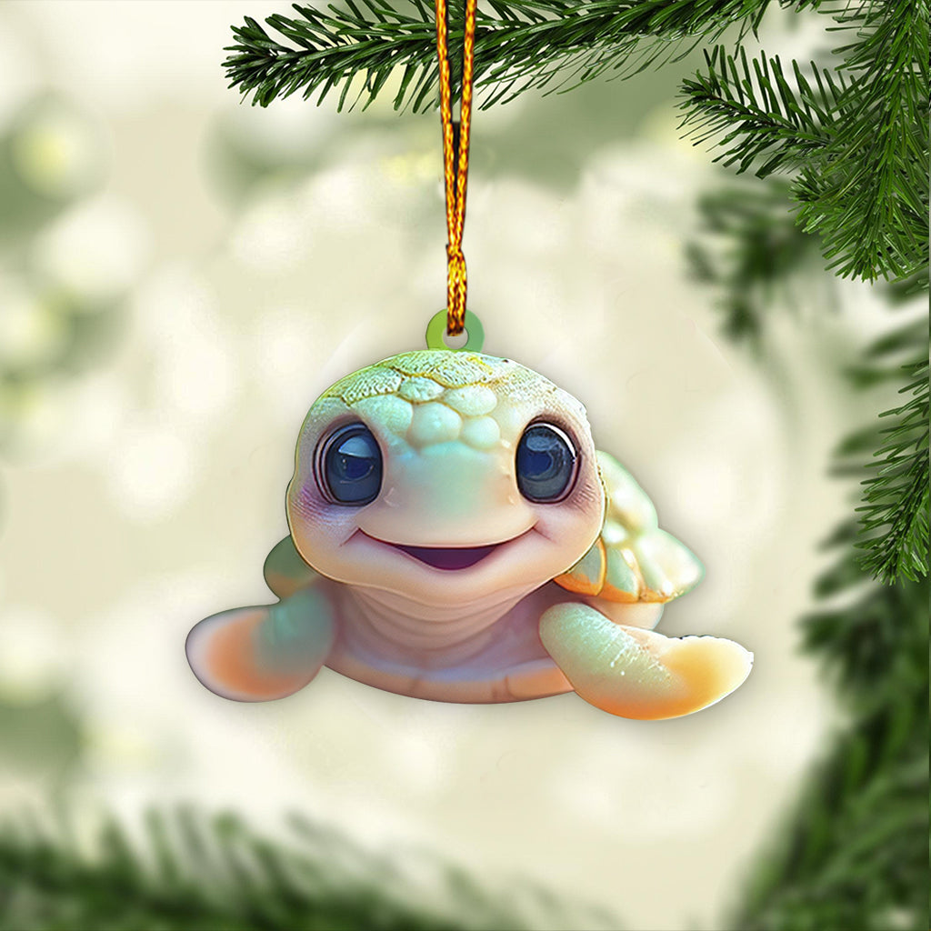 Love Turtles - Turtle Ornament