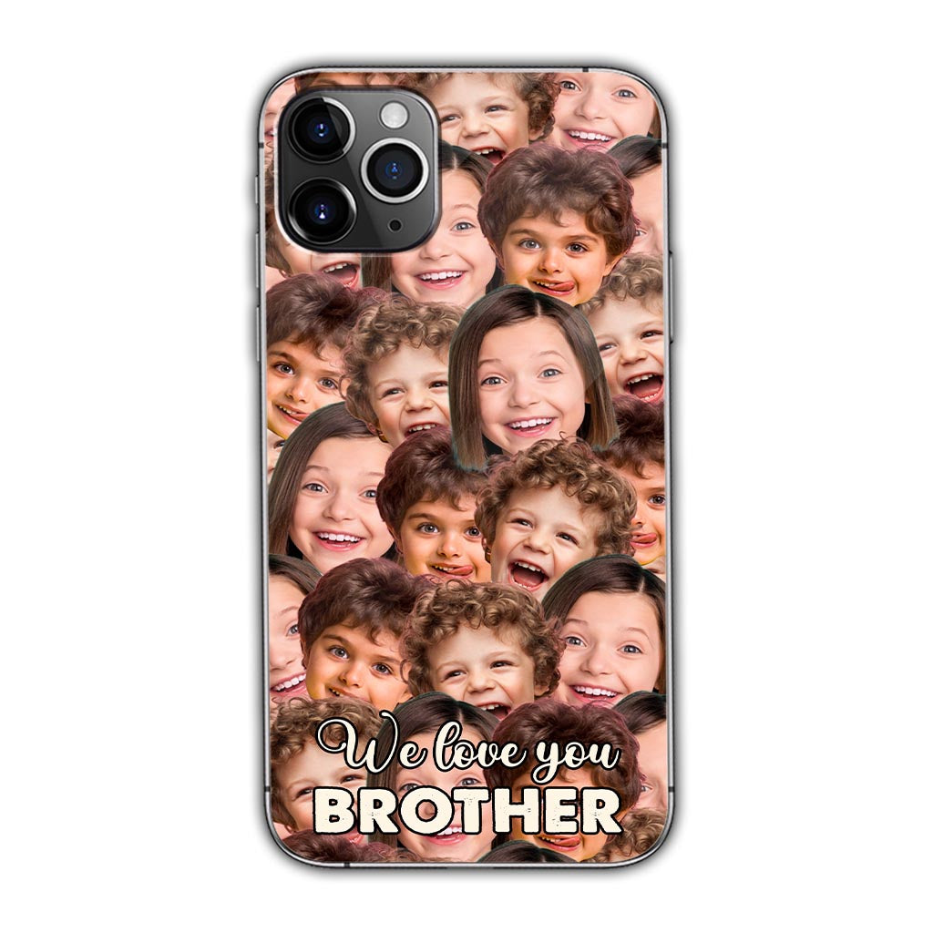 Je t'aime papa - Cadeau pour papa, grand-mère, grand-père, maman, oncle, tante, frère, sœur, fils, fille, petite-fille, petit-fils, mari, femme, petit ami, petite amie - Coque de téléphone personnalisée