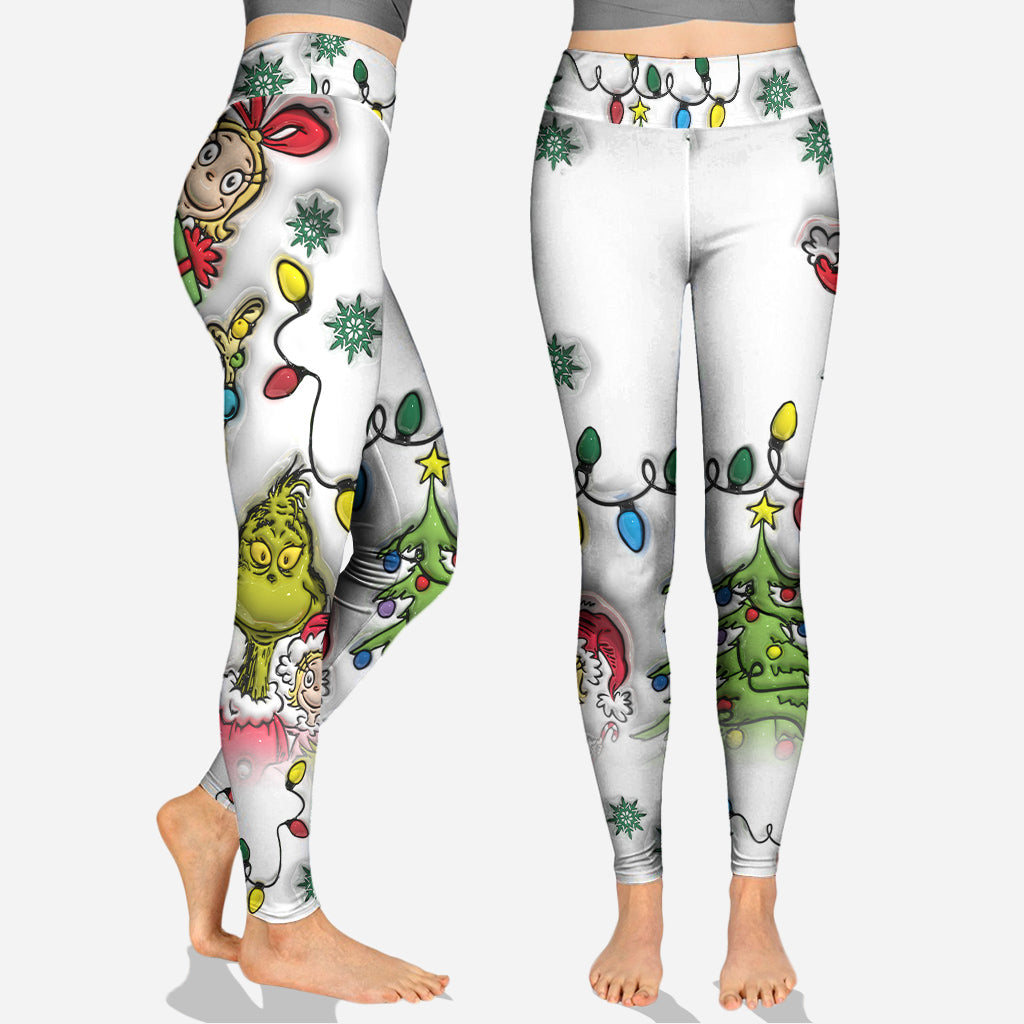 Merry Chrisrtmas - Personalized Stole Christmas Hoodie and Leggings