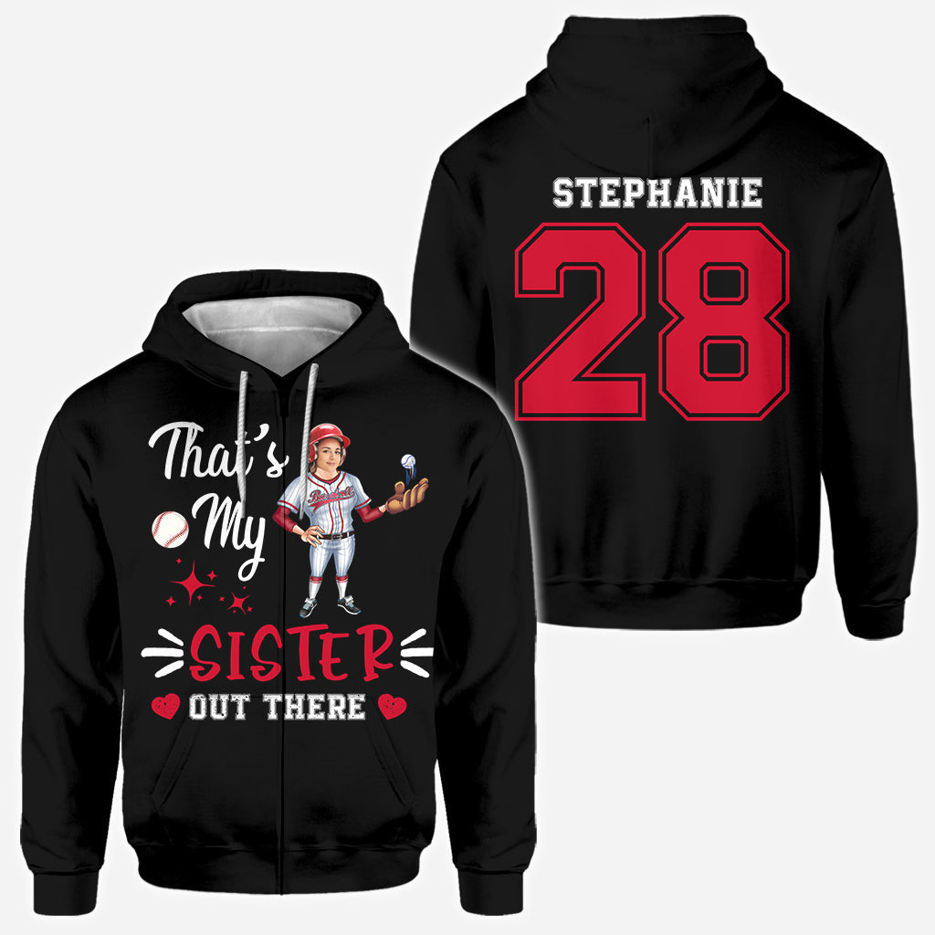 Mon joueur préféré - T-shirt de baseball personnalisé intégral
