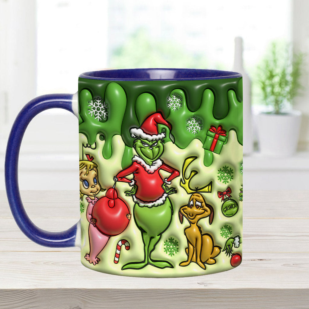Joyeux Grinchmas - Mug décoratif « Noël volé »