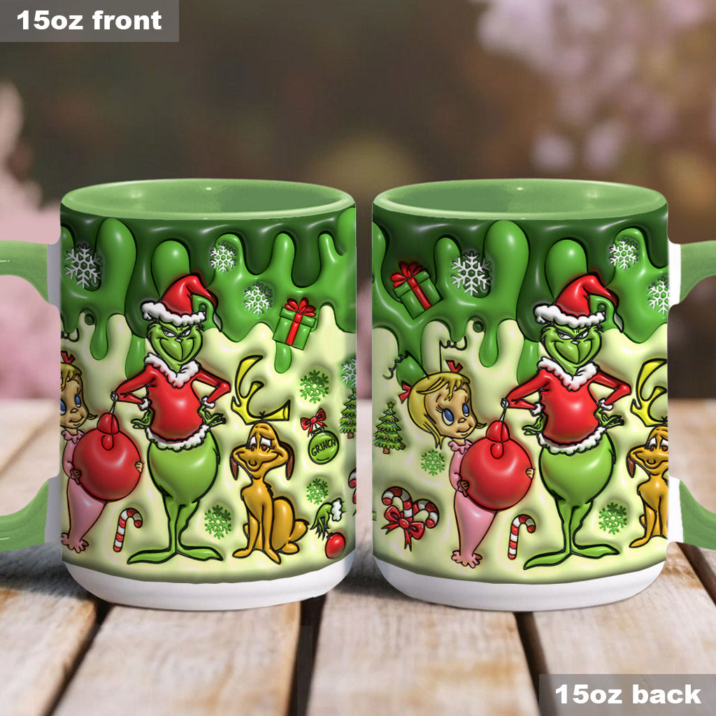 Joyeux Grinchmas - Mug décoratif « Noël volé »