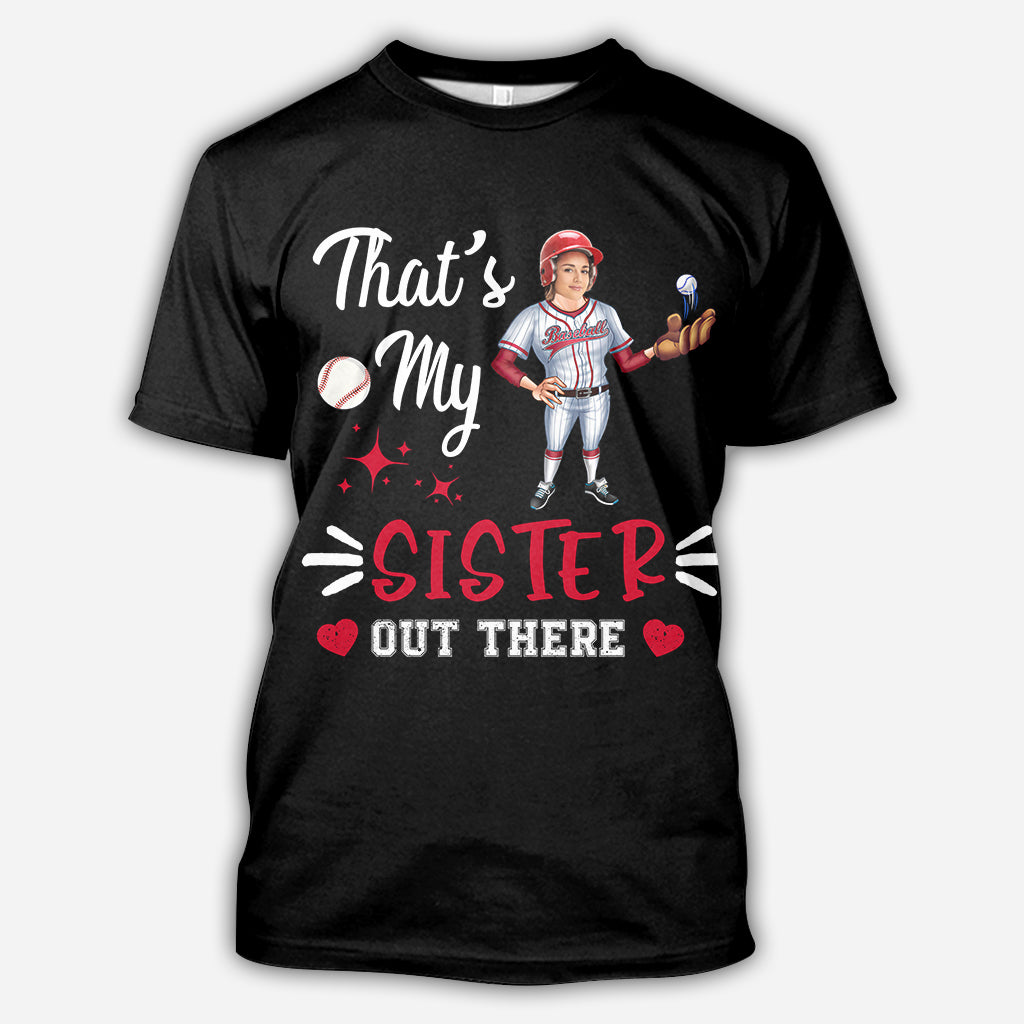 Mon joueur préféré - T-shirt de baseball personnalisé intégral