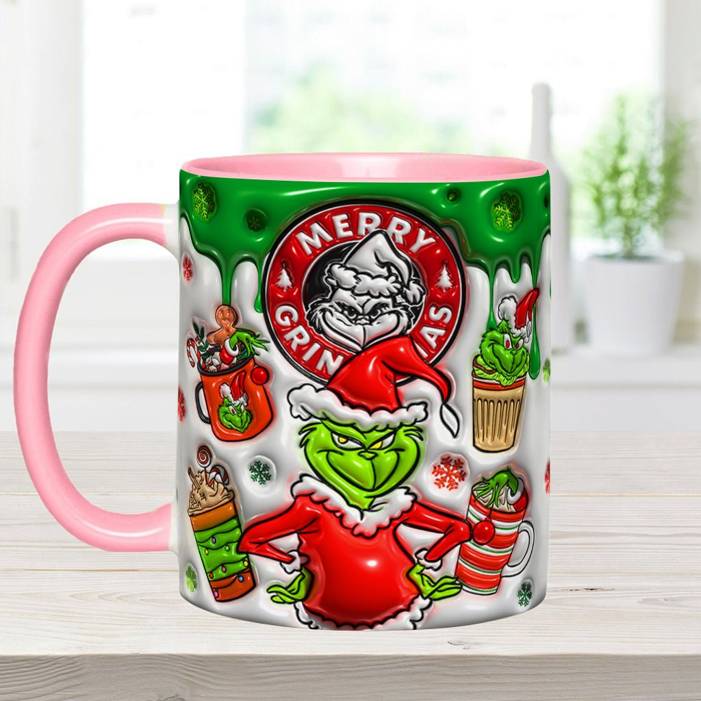 Joyeux Grinchmas - Mug décoratif « Noël volé »