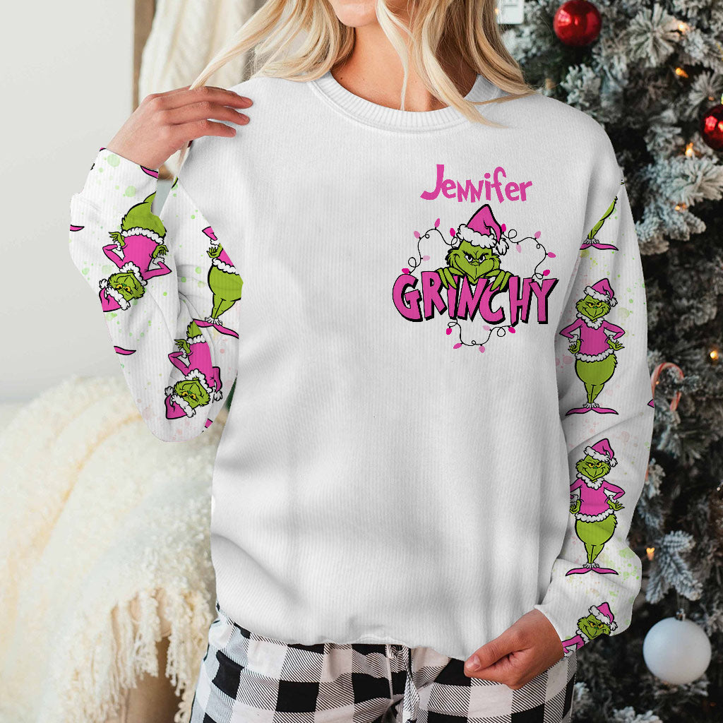 Feeling Extra Grinchy - Personalized Stole Christmas Ugly Sweater