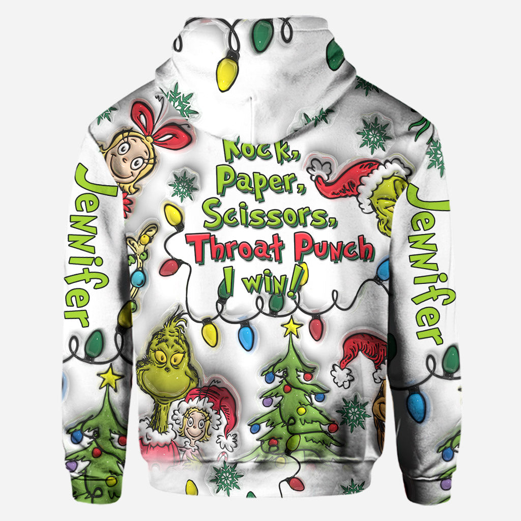Merry Chrisrtmas - Personalized Stole Christmas Hoodie and Leggings